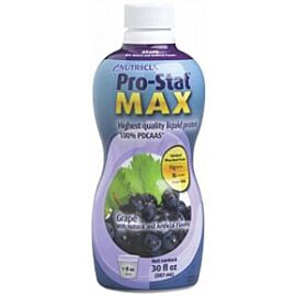 Pro-Stat Max Ready-to-Use Whey-Based Liquid Protein Supplement 30 oz., Grape