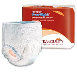 Tranquility Premium OverNight Disposable Absorbent Underwear Medium 34" - 48"