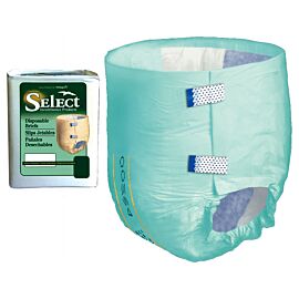 Select Disposable Brief, Large, 45" - 58"