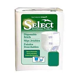 Select Disposable Brief, Extra-Small, 18" - 26"