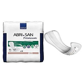 Abri-San Premium Pads, Size 1A, 4" x 11" L