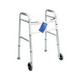 Adult Dual Paddle Walker with Wheels And Glides
