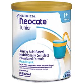 Neocate Junior Pediatric Nutrition Unflavored Powder 14.1 oz. Can