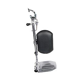 Sentra HD Elevating Legrests for Wheelchairs - Aluminum with Vinyl Pads