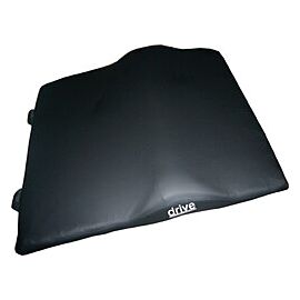 drive Seat Back Cushion - Lumbar Support, Foam, Great for Wheelchairs - 18 in x 17 in x 2 1/2 in