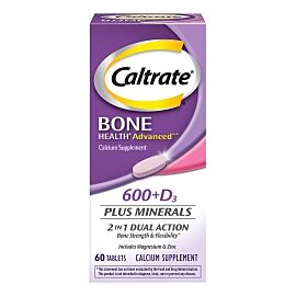 Caltrate 600 + D-3 Calcium / Vitamin D Joint Health Supplement