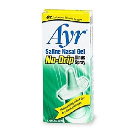 Ayr Saline Nasal Gel No-Drip Sinus Spray Nasal Moisturizer