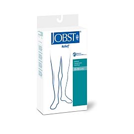 Jobst Relief Thigh-High Compression Stockings, Large, Beige