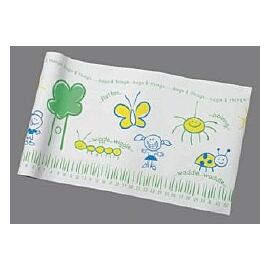 Tidi Choice Smooth Table Paper, 18 Inch x 225 Foot, Print (Bugs and Things)