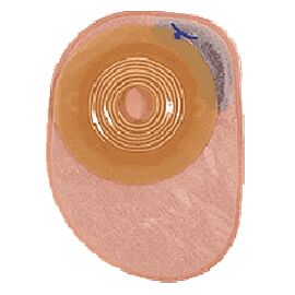 Assura One-Piece Closed End Opaque Colostomy Pouch, 7 Inch Length, 13/16 to 2-1/8 Inch Stoma