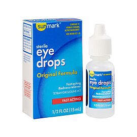 sunmark Irritated Eye Relief Sterile 0.5 oz. Eye Drops