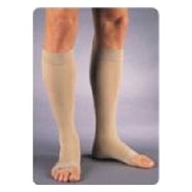 JOBST Knee High Compression Open Toe Stockings, Large