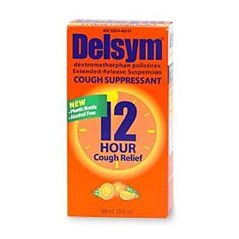 Delsym Dextromethorphan HBr Cold and Cough Relief