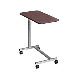 McKesson Overbed Table, Non-Tilt Spring Assisted Lift, 19-3/4" to 26-3/4" Height Range