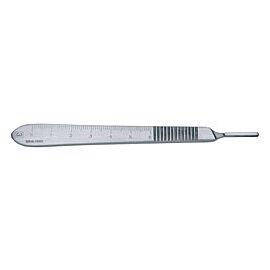 BR Surgical Scalpel Handle, Stainless Steel Medical Supplies, Size 3