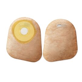 Premier One-Piece Closed End Beige Colostomy Pouch, 7 Inch Length, 5/8 to 2-1/8 Inch Stoma