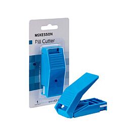 McKesson Hand Operated Pill Cutter Blue