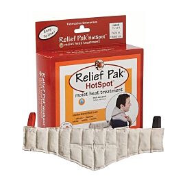Relief Pak HotSpot Moist Heat Pack, 24 Inch Length, Neck Contour