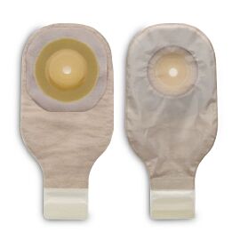 Premier One-Piece Drainable Transparent Colostomy Pouch, 12 Inch Length, 2 Inch Flange