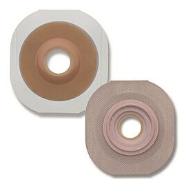 FlexTend Ostomy Barrier, 2-Pc - Adhesive Tape, Hydrocolloid, Convex, Floating Flange Shape, Pre-Cut, Extended Wear