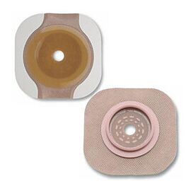 New Image Flextend Ostomy Barrier, 2-Pc - Adhesive Tape, Hydrocolloid, Flat, Floating Flange, Cut to Fit, Extended Wear