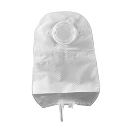 Sur-Fit Natura Drainable Transparent Urostomy Pouch, 9 Inch Length, Small , 2¼ Inch Flange