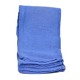 Presource O.R. Towels, Non-Sterile - Cotton, Disposable - Blue, 17 in x 28 in