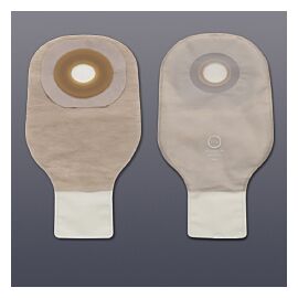 Premier Flextend One-Piece Drainable Transparent Colostomy Pouch, 12 Inch Length, 1½ Inch Stoma