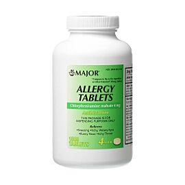 Major Chlorpheniramine Maleate Allergy Relief