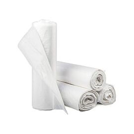 McKesson Trash Bags, Light Duty- Clear, 8 mic Thick, 15 gal Capacity
