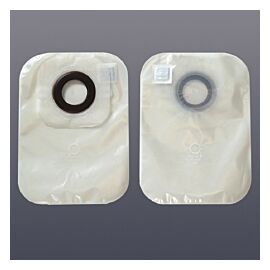 Karaya 5 One-Piece Closed End Transparent Colostomy Pouch, 12 Inch Length, 7/8 Inch Stoma