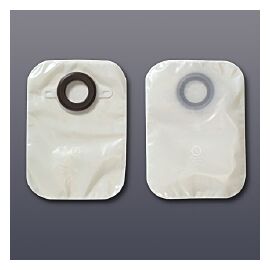 Karaya 5 One-Piece Closed End Transparent Colostomy Pouch, 12 Inch Length, 1½ Inch Stoma
