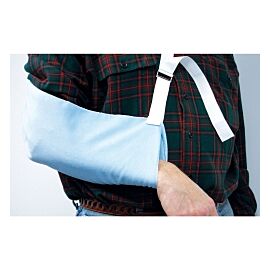 SkiL-Care White Cozy Cloth Arm Sling, Medium / Large