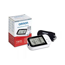 Omron7 Series Large Arm Digital Blood Pressure Monitor Automatic Inflation