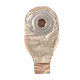 ActiveLife One-Piece Drainable Transparent Colostomy Pouch, 12 Inch Length, 3/4 Inch Stoma
