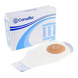 ActiveLife 1-Piece 12'' Drainable Colostomy Pouch Stomahesive Standard Wear with Tape 5 per Box