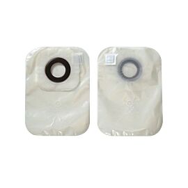 Karaya 5 One-Piece Closed End Transparent Colostomy Pouch, 12 Inch Length, 2½ Inch Stoma