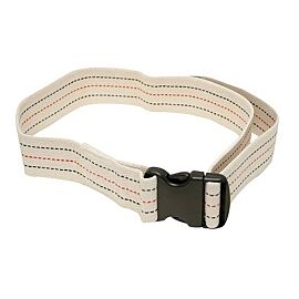 SkiL-Care Standard Gait Belt with Delrin Buckle, Pinstripe, 60 Inch
