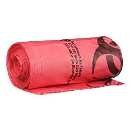 McKesson Infectious Waste Bags-Red, 1.25 mil Thick, 30-33 gal Capacity