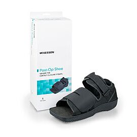 McKesson Post-Op Shoe - Square-Toe Medical Walking Shoe