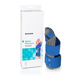 McKesson Thumb Splint with Thumb Spica, Brace for Right Hand