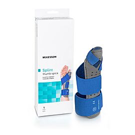McKesson Thumb Splint with Thumb Spica, Brace for Left Hand