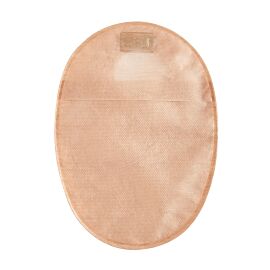 Natura Two-Piece Closed End Filtered Ostomy Pouch, 6 Inch Length