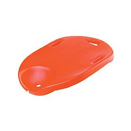 LIFESAVER* CPR Board, Orange Plastic Board with Handles - 250 lbs Limit