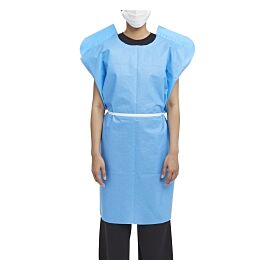 McKesson Patient Exam Gown, Blue