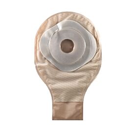 ActiveLife One-Piece Drainable Opaque Colostomy Pouch, 10 Inch Length, 1¾ Inch Stoma