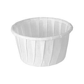 Solo Souffle Cups, Paper, Disposable - White, 1.25 oz