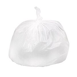 Colonial Bag Tuf Trash Bags, Extra Heavy Duty, 33 gal, 0.75 mil - White, 33 in x 39 in