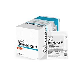 ENCORE Sensi-Touch PF Latex Standard Cuff Length Surgical Glove, Size 7½, White