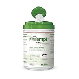 PREempt Surface Disinfectant Cleaner Wipes